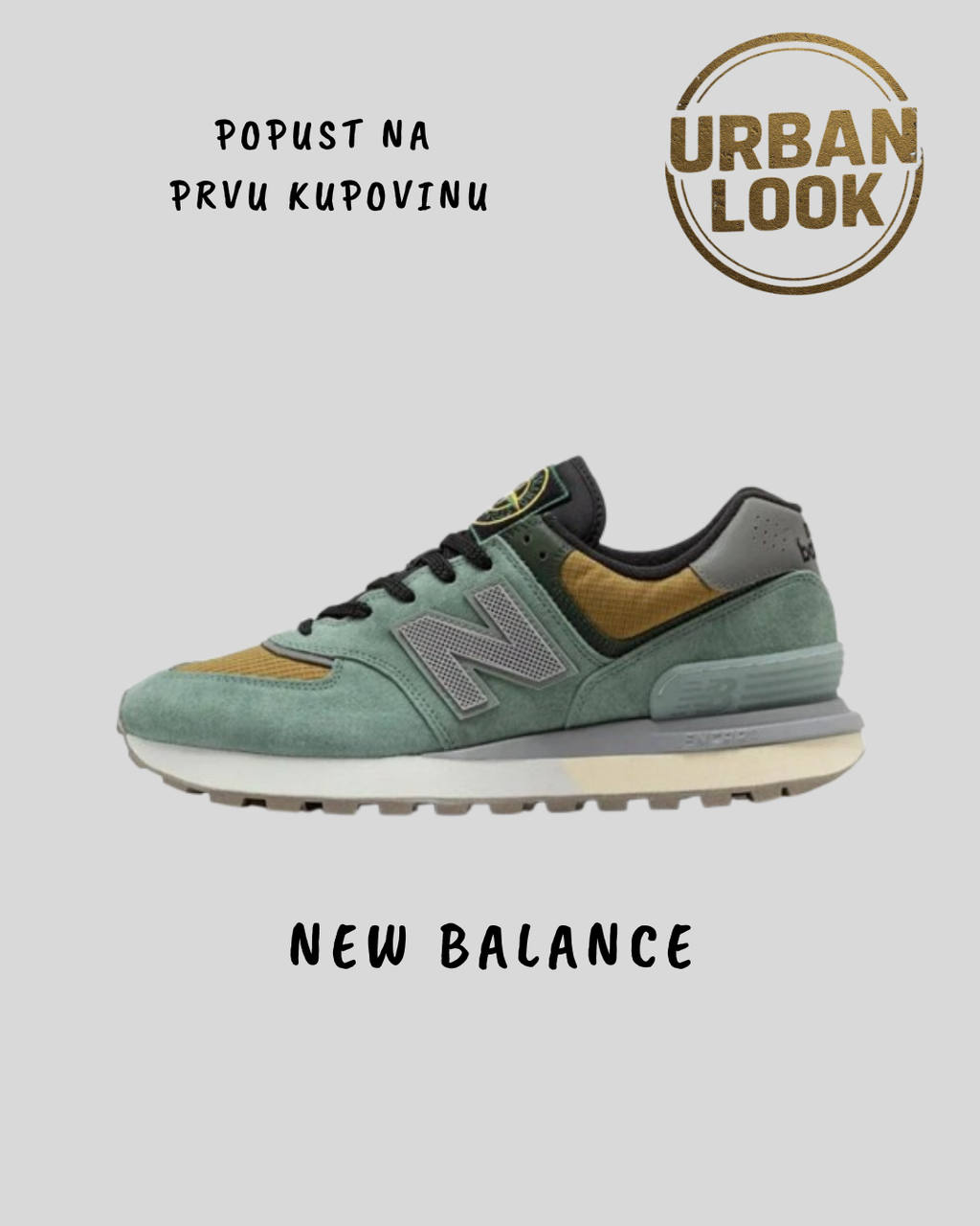 New Balance 574 “Legacy Stone Island”