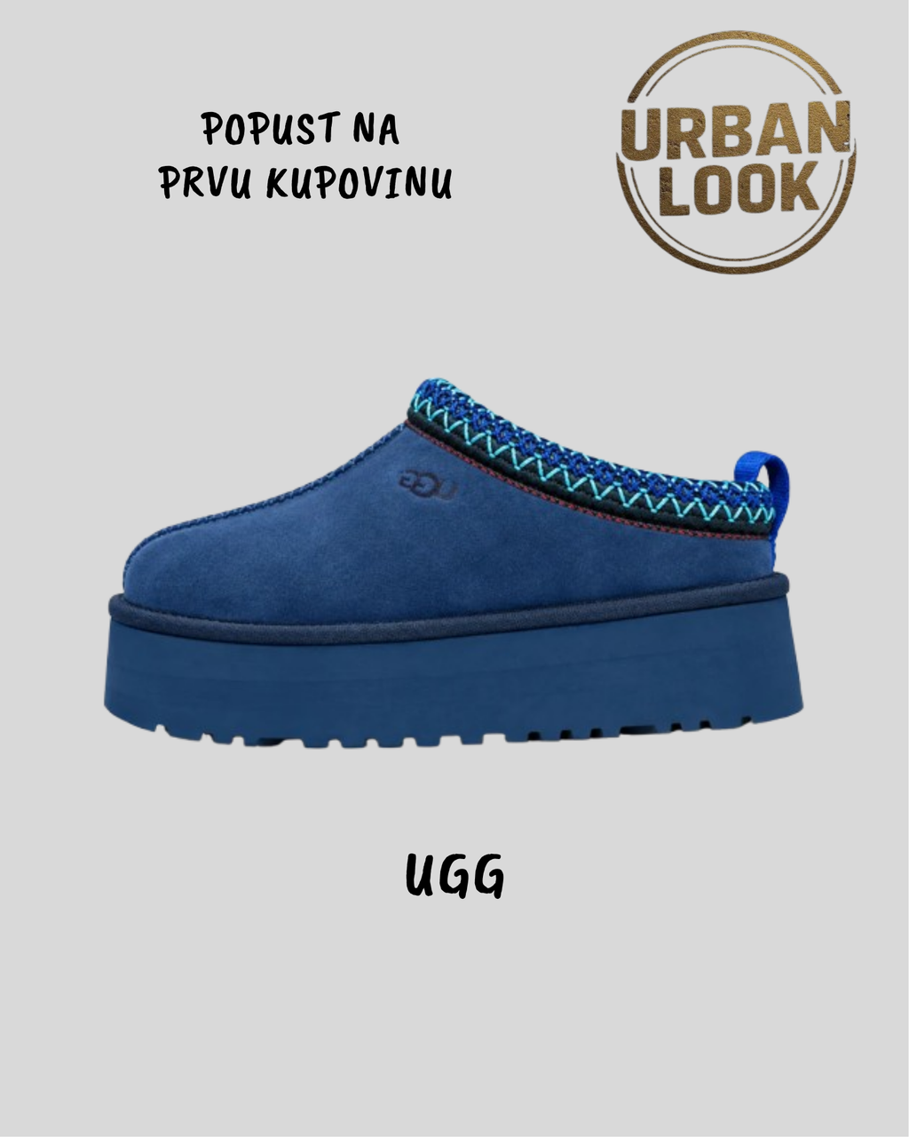 UGG Papuče "Plave"