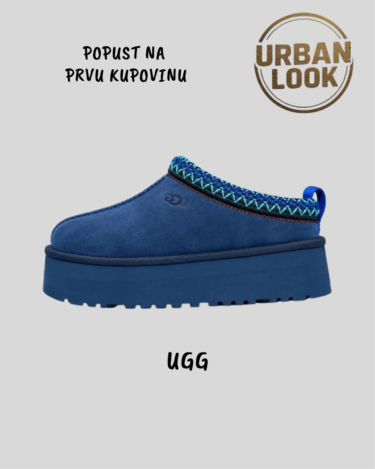 UGG Papuče "Plave"