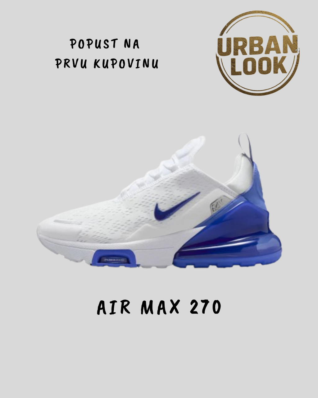 Nike Air Max 270 Premium "White Sapphire"