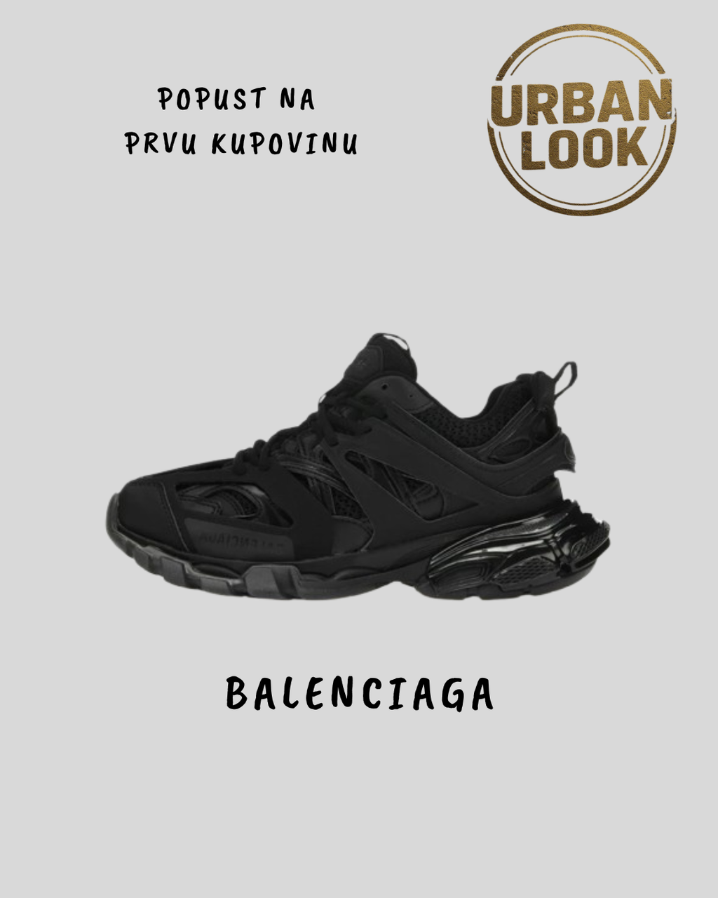 Balenciaga Track Black