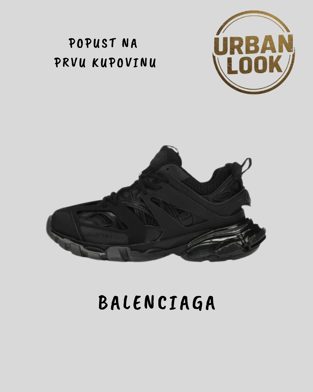 Balenciaga Track Black