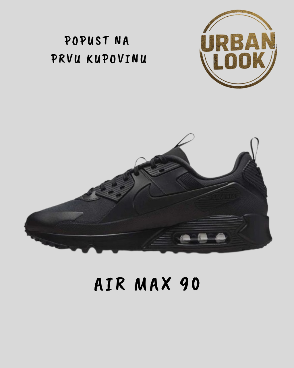 Nike Air Max 90 Drift (Trple Black)