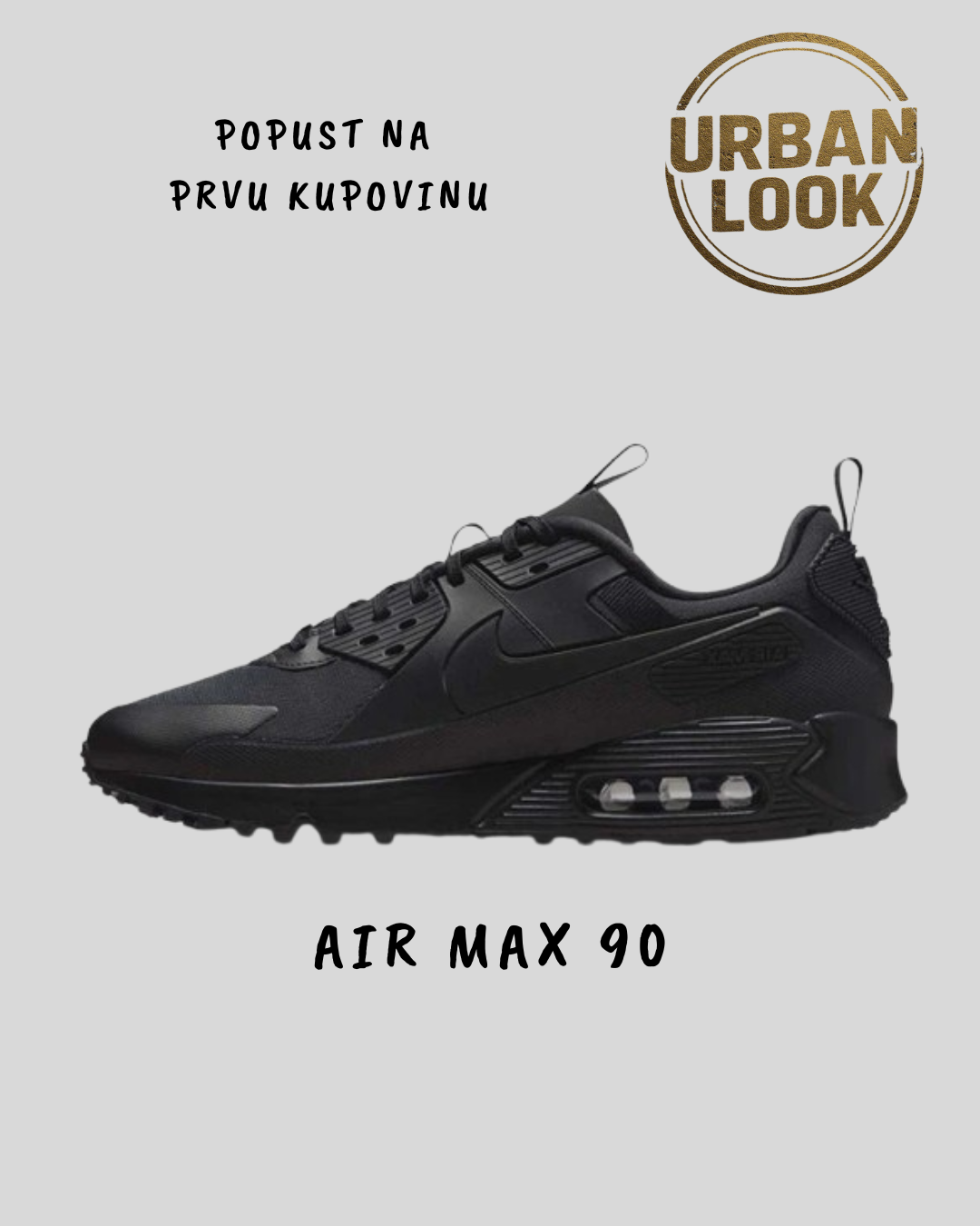 Nike Air Max 90 Drift (Trple Black)