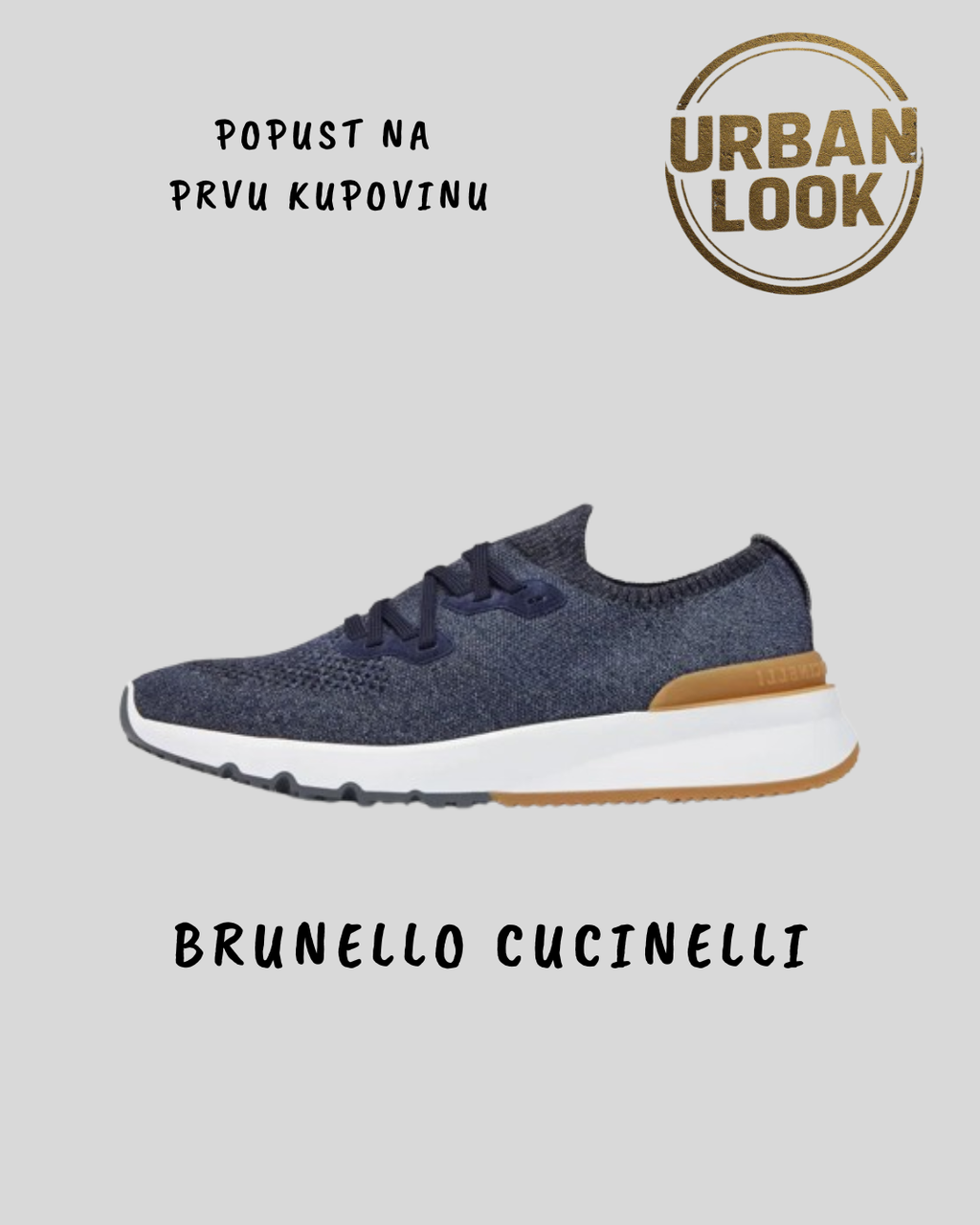 Brunello Cucinelli (knitted lace-up sneakers)