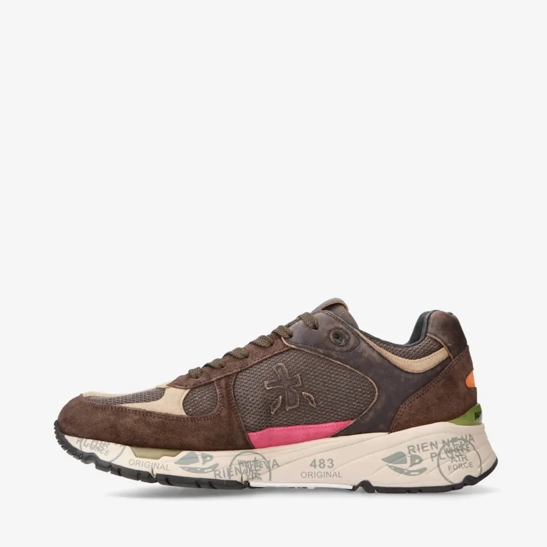 Premiata Mick "Earth Brown & Pink"