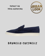 Brunello Cucinelli Loafers "Navy Blue"