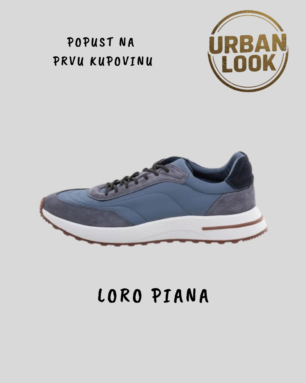 Loro Piana "Blue Nubuck"
