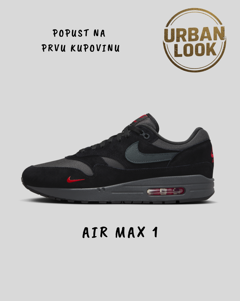 Nike Air Max 1 "Bred"