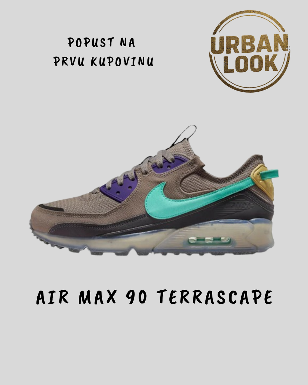 Nike Air Max 90 Terrascape "Moon Fossil Light Menta"