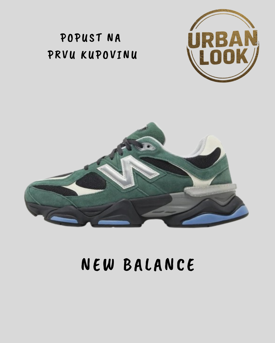 New Balance 9060 "Team Forest Green"
