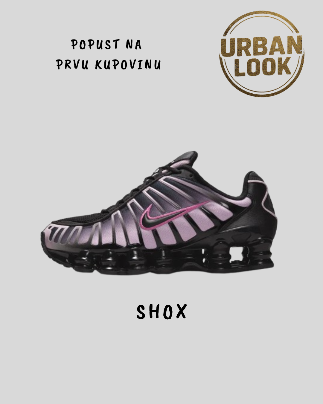 Nike Shox TL "Black Playful Pink"