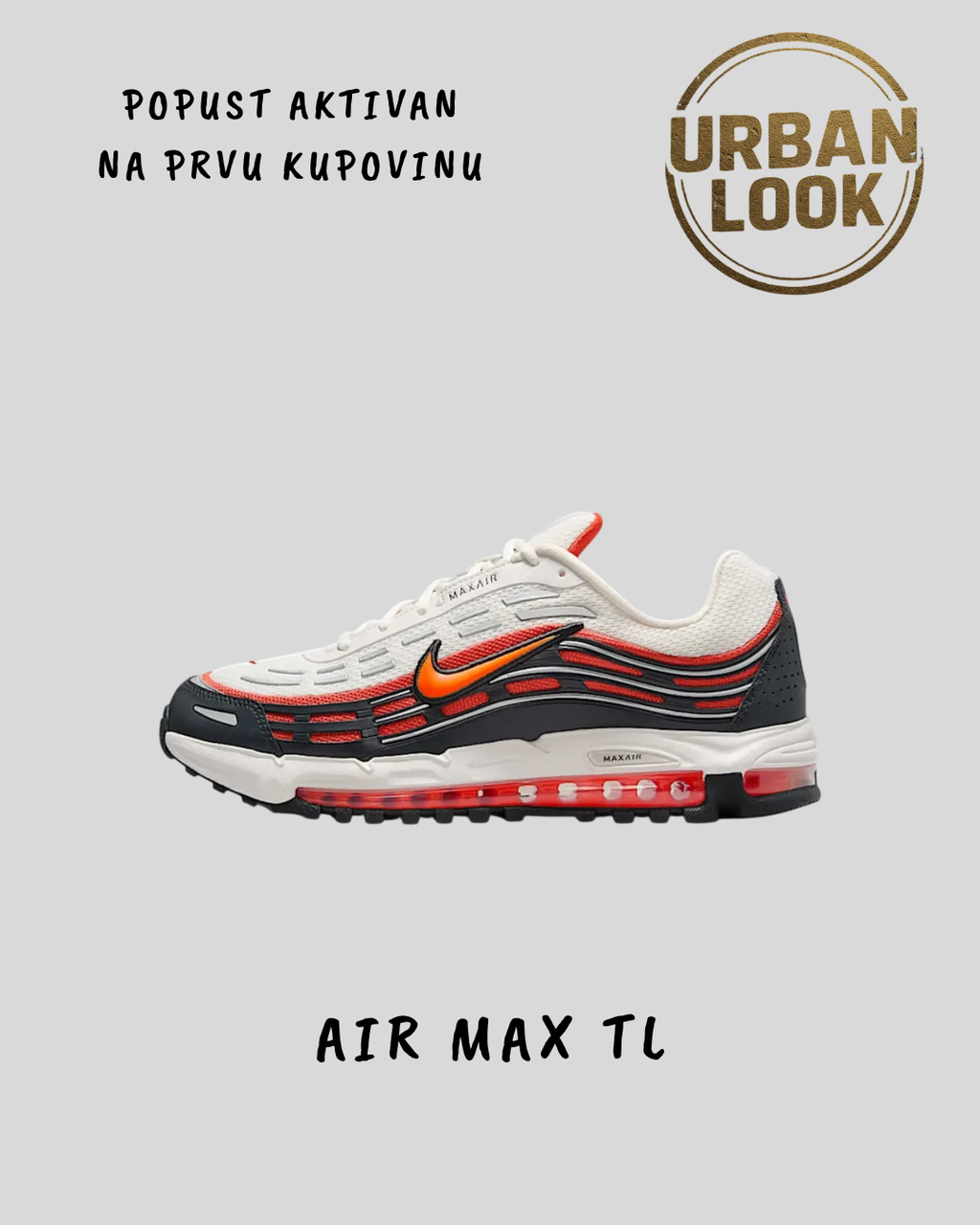 Nike Air Max TL 2.5 "White Orange"
