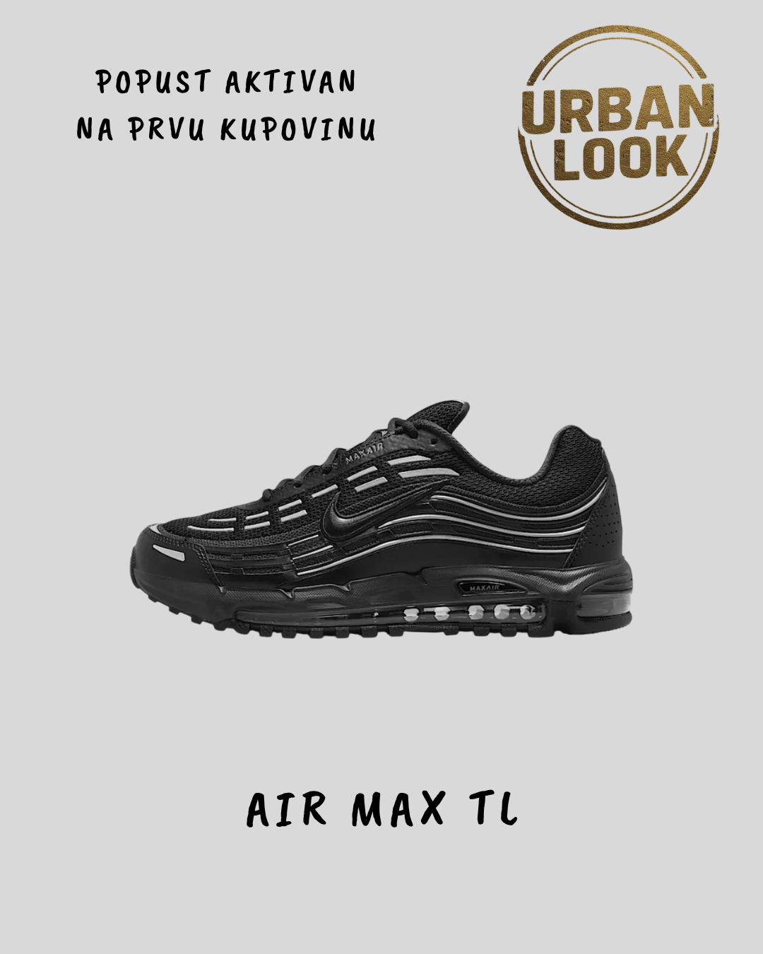 Nike Air Max TL 2.5 "Triple Black"