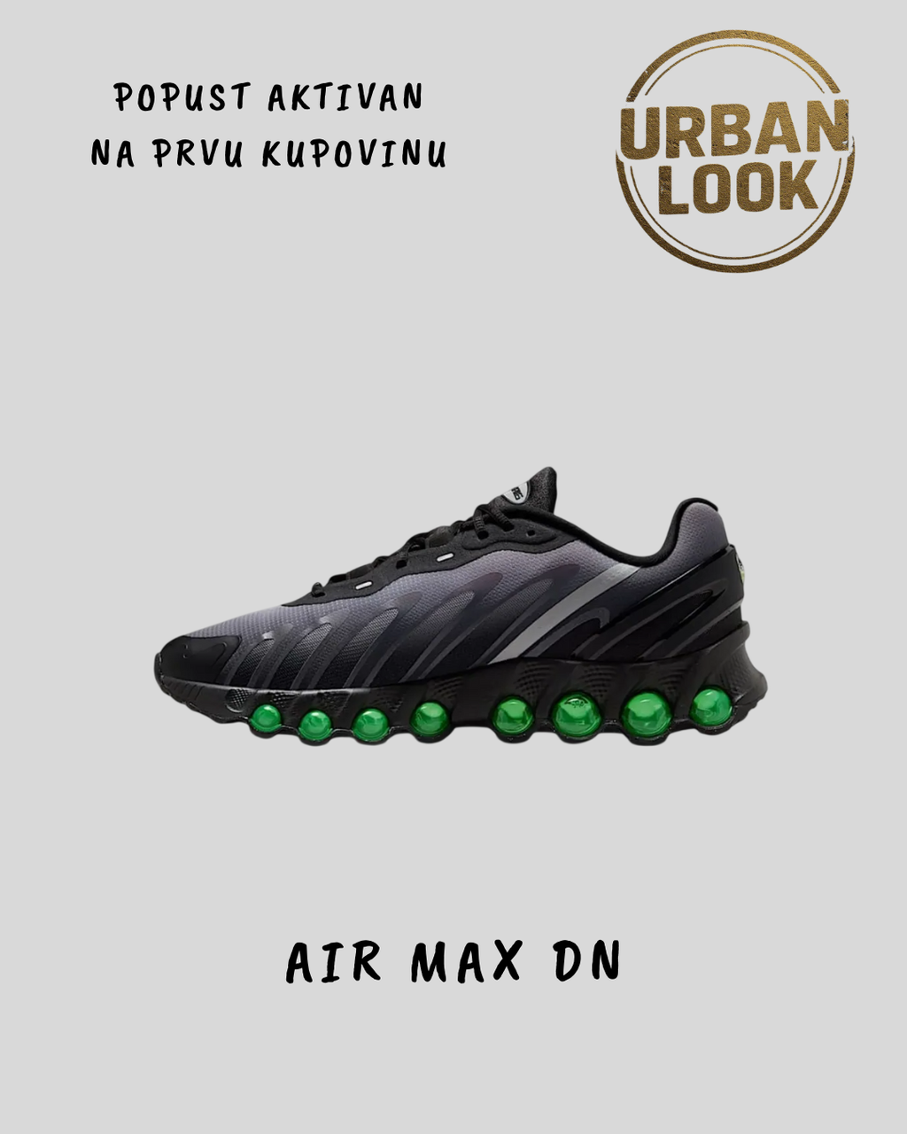 Nike Air Max Dn "Black Grey Green"