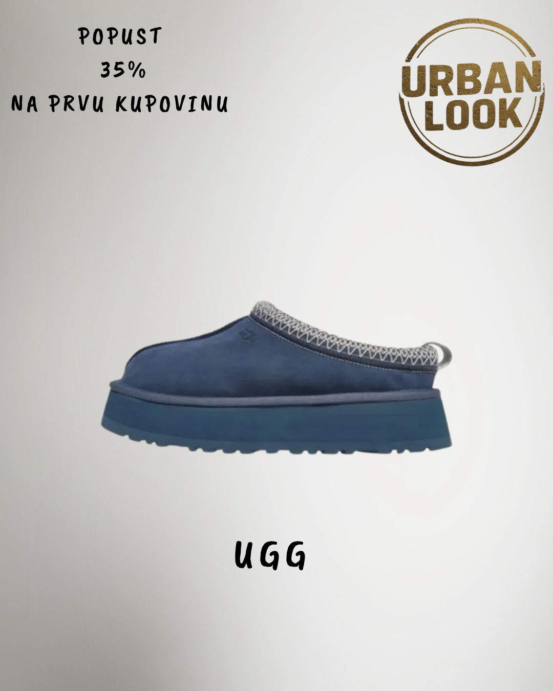 UGG Tasman Platform Dark Blue