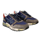 Premiata Mick "Blue & Terracotta"