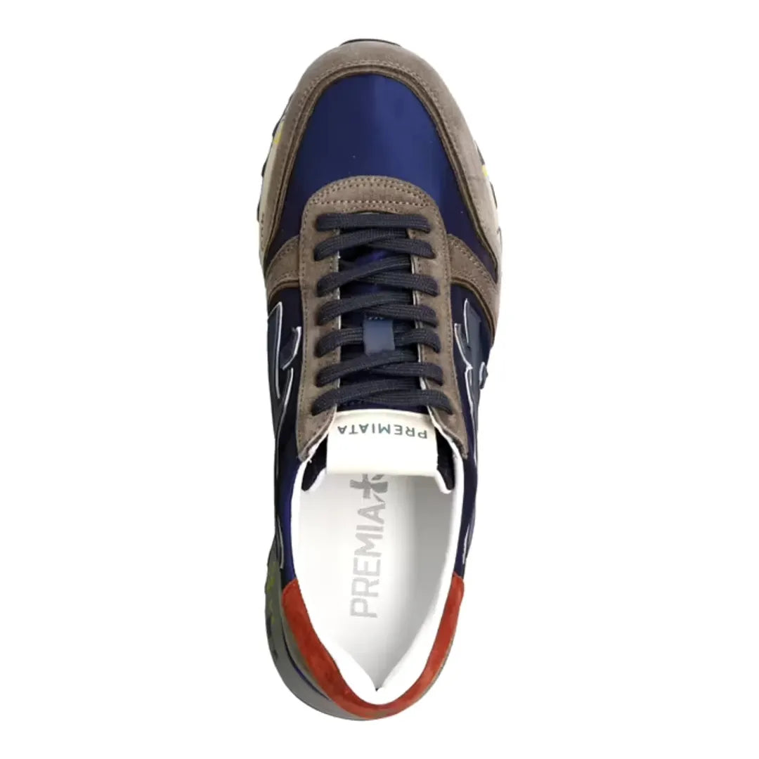 Premiata Mick "Blue & Terracotta"