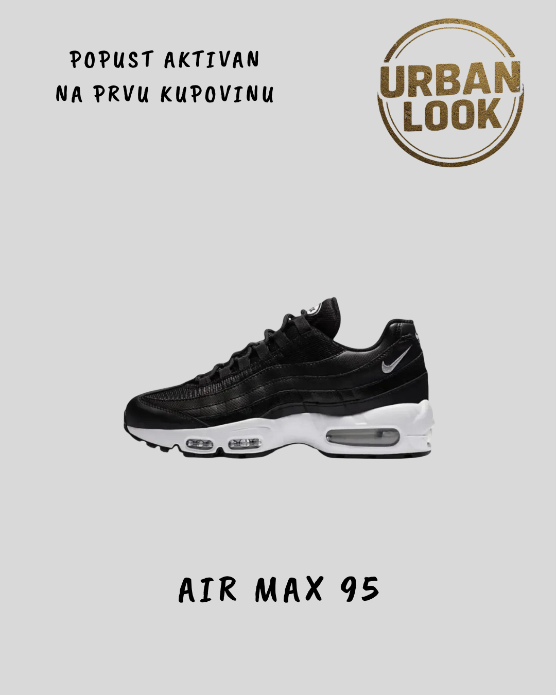 Nike Air Max 95 "Black & White Panda"