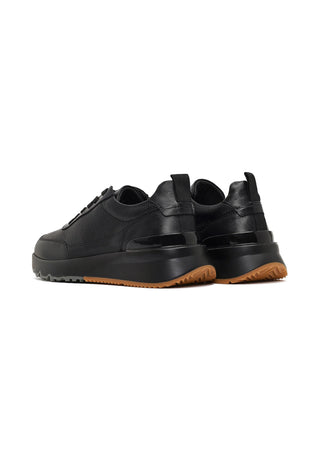 Brunello Cucinelli Leather Sneakers "Black / Gum"