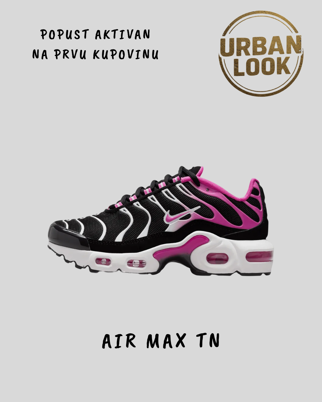 Nike Air Max Plus TN "Black & Pink Flash"