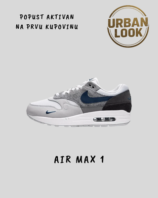 Nike Air Max 1 "Wolf Grey & Navy"
