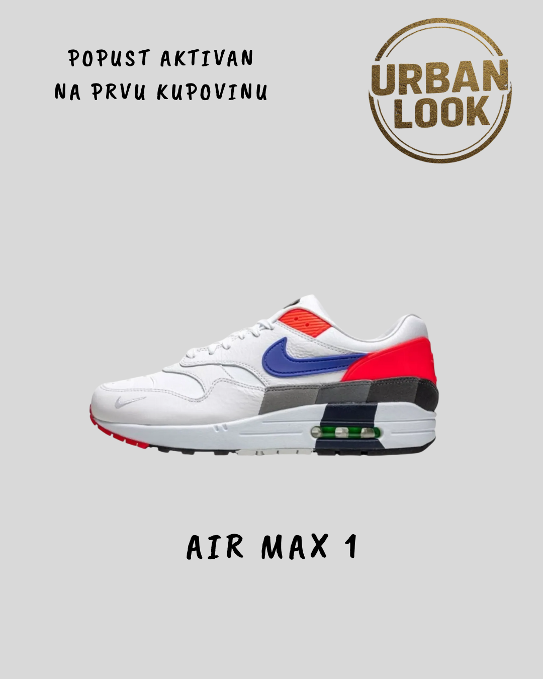 Nike Air Max 1 "Heritage Multi-Color"