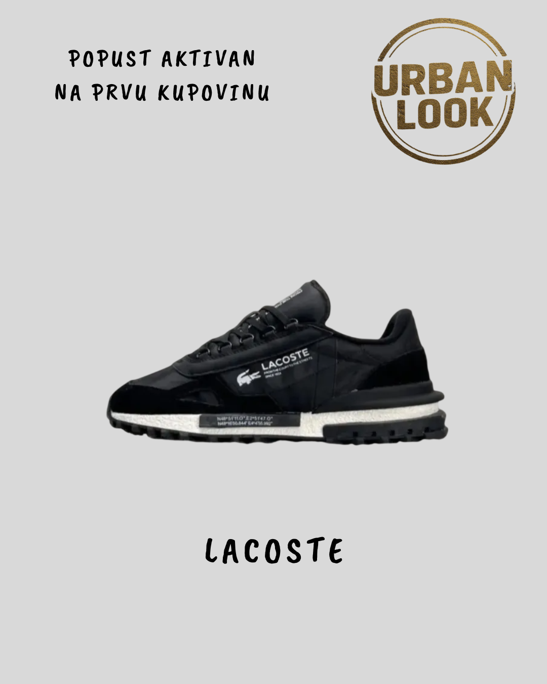Lacoste Neo-Heritage "Eclipse Black & White"