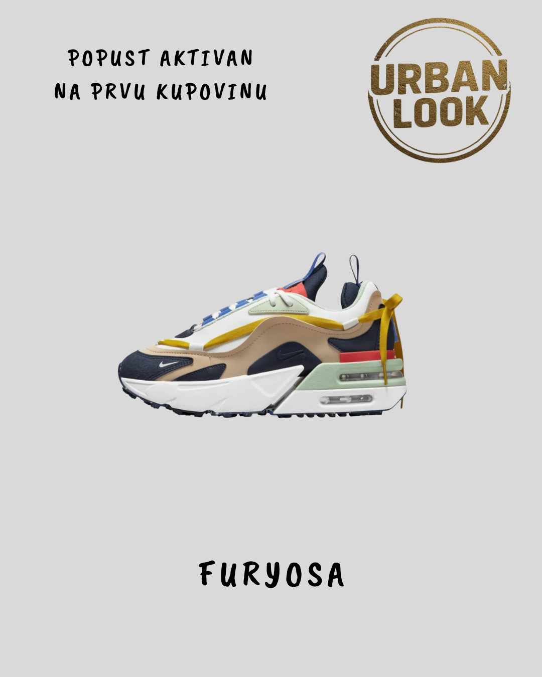 Nike Air Max Furyosa "Rattan/Obsidian-Marsh"