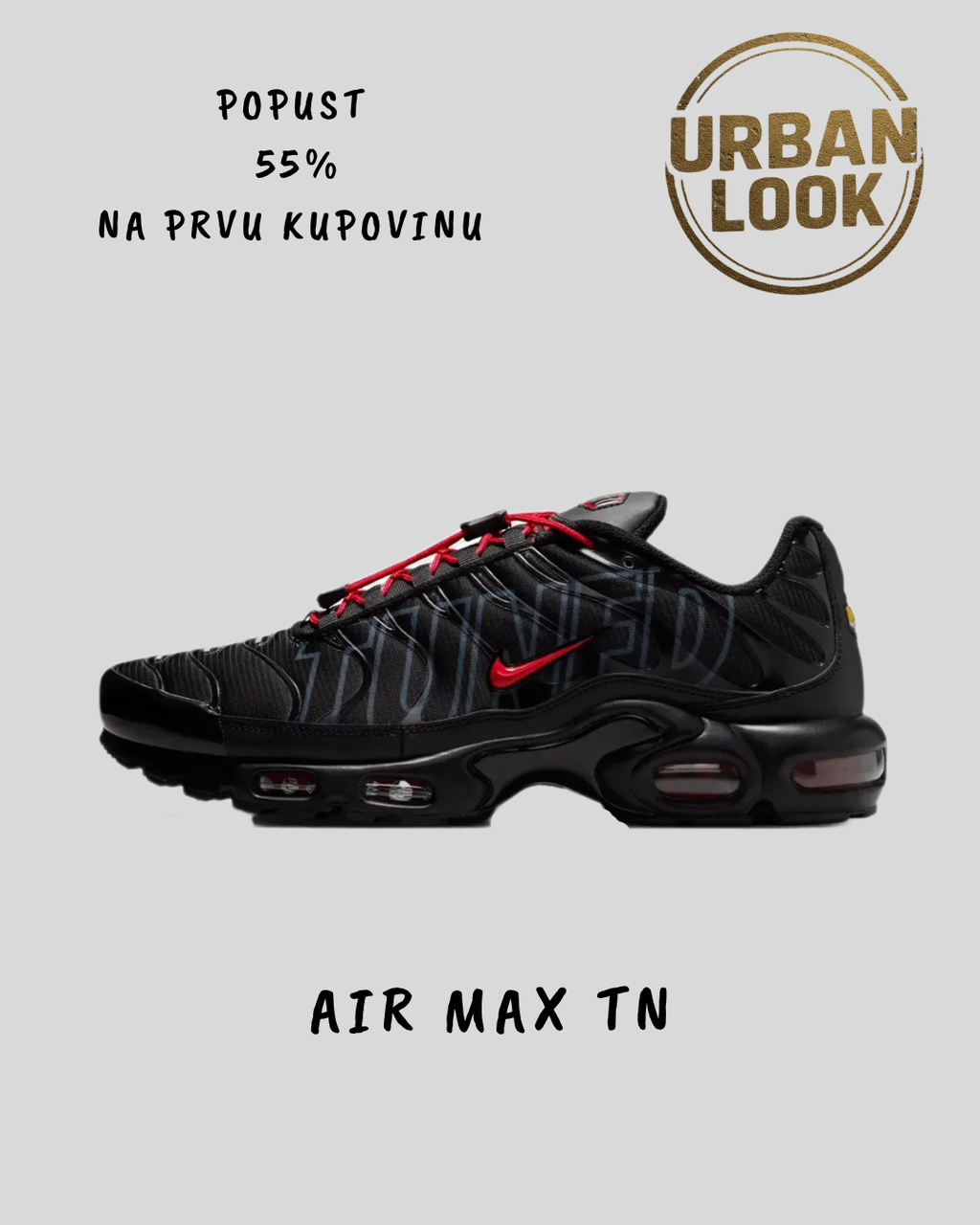 Air Max TN Tuned Black/Red