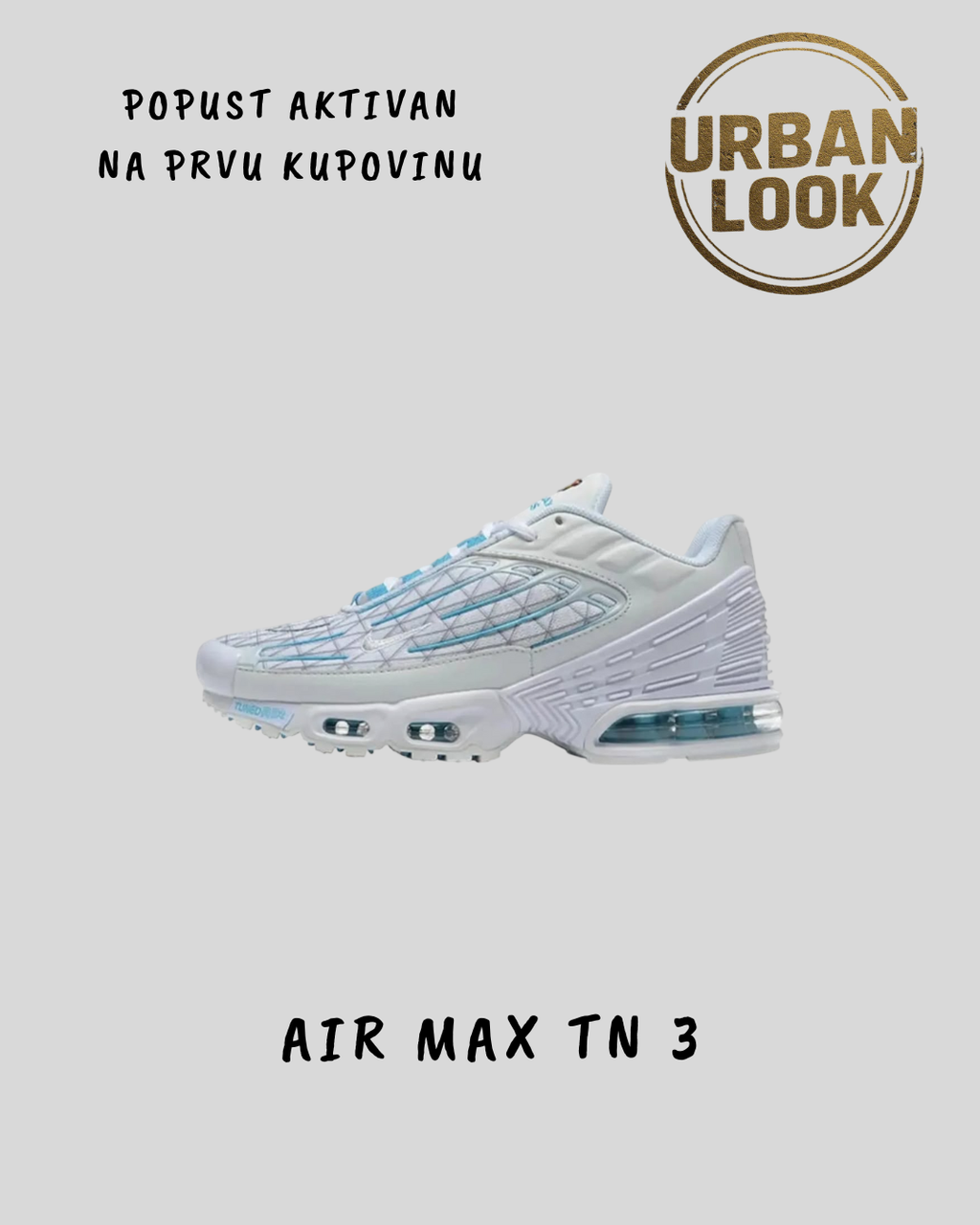 Nike Air Max Plus TN 3 "Ice Blue Grid"