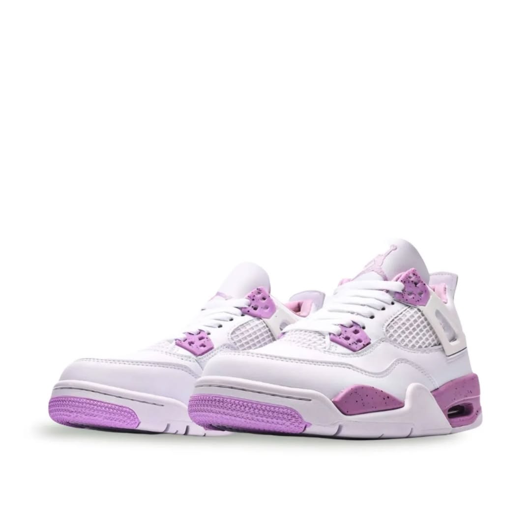 Air Jordan 4 "Orchid & White Speckle"
