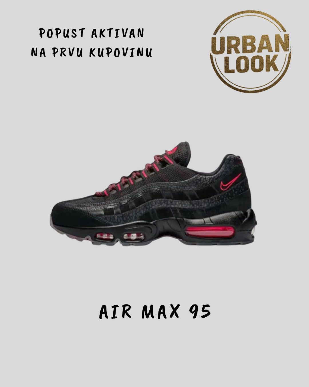 Nike Air Max 95 “Black / Red”
