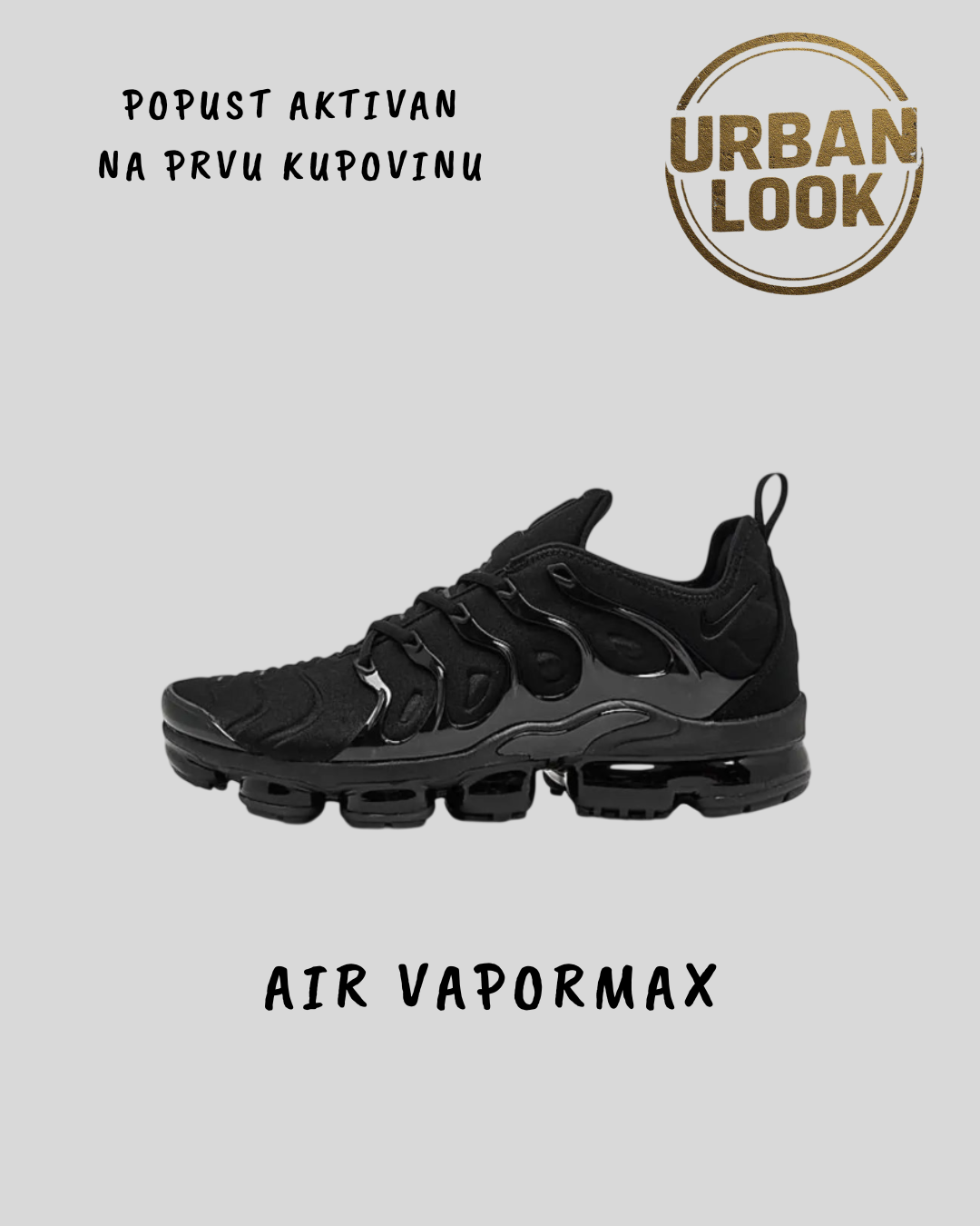 Nike Air VaporMax Plus “Triple Black”