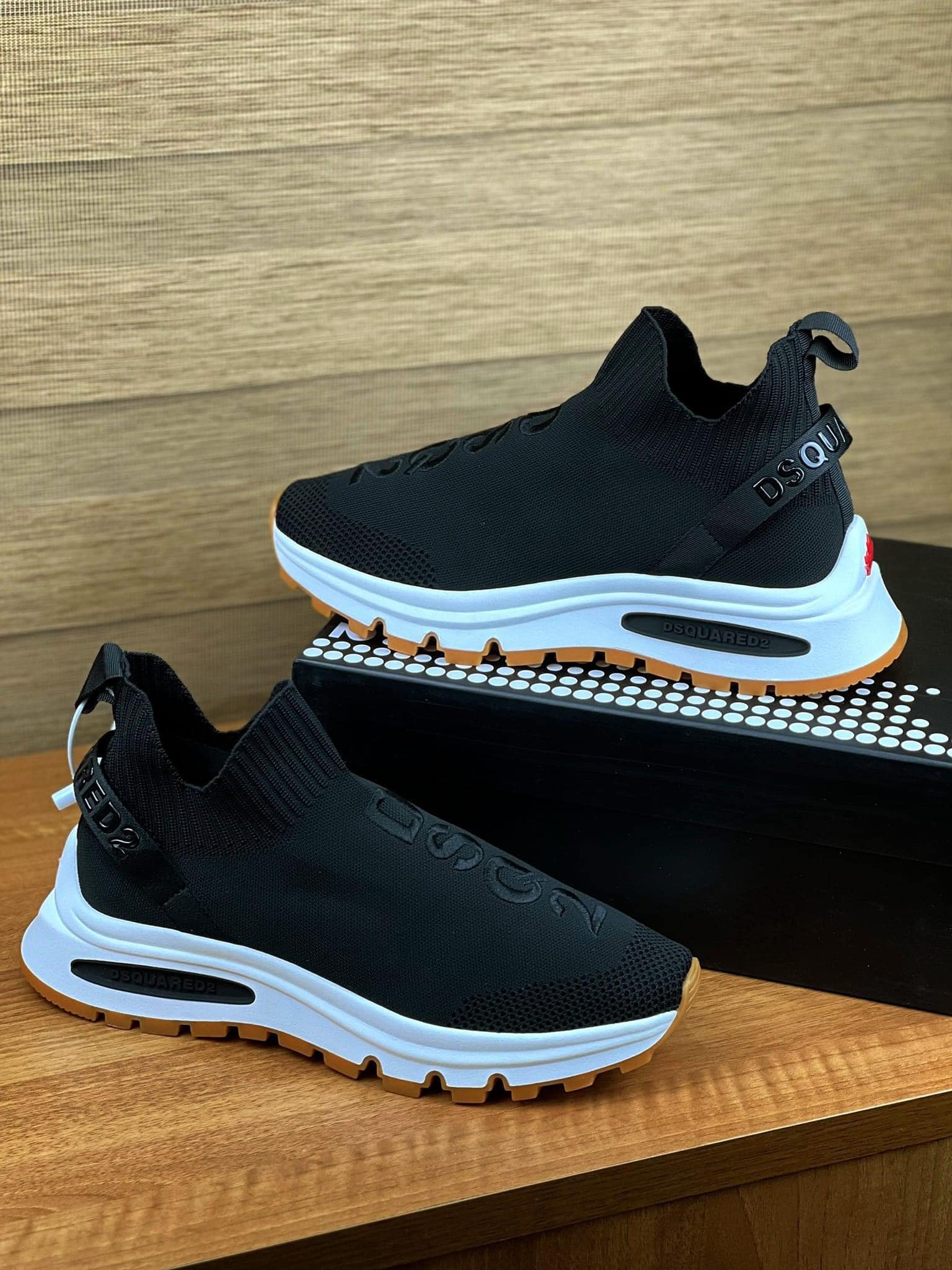 Dsquared2 Slip-On Sneaker – Black