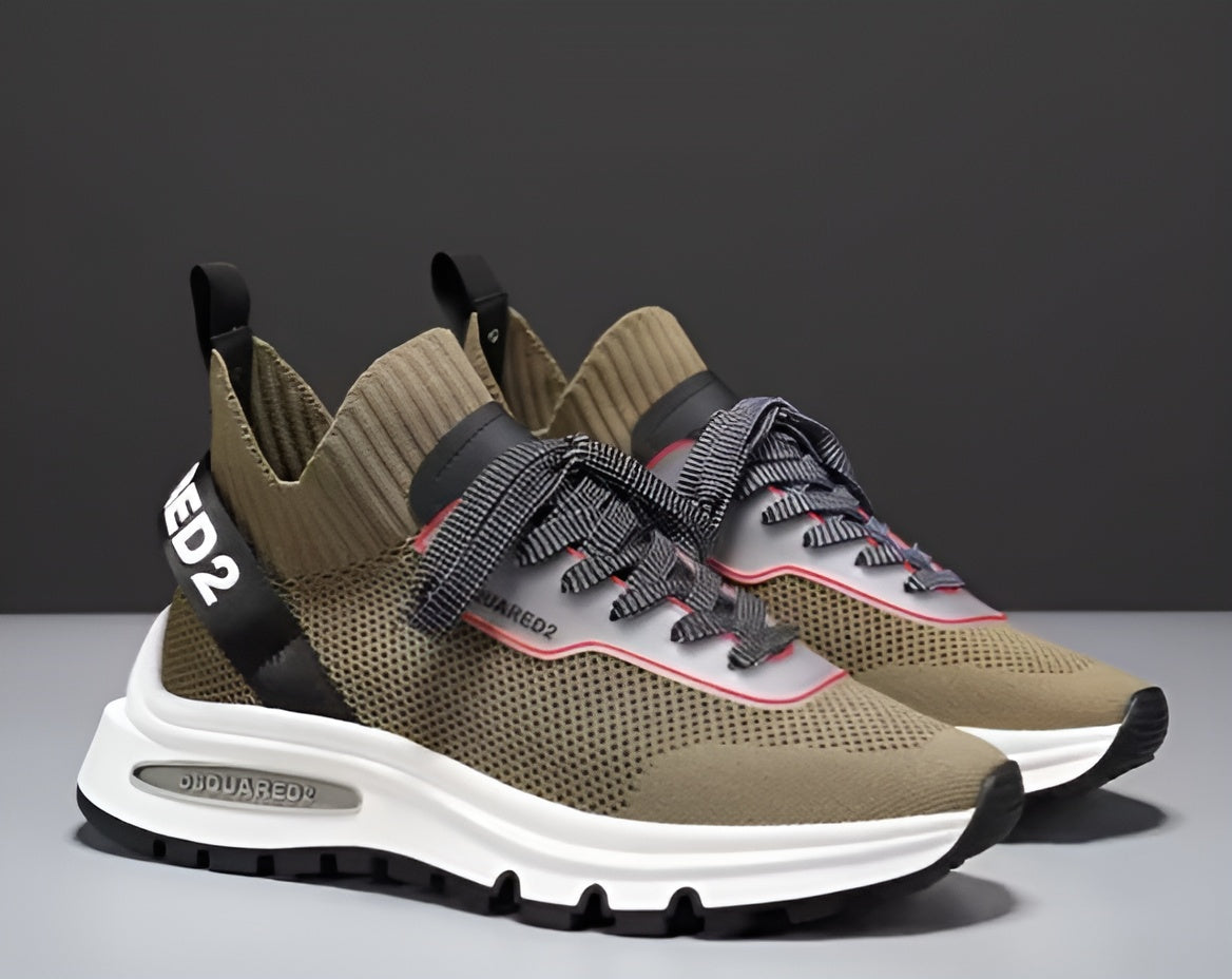 Dsquared2 Sneaker – Khaki / Black