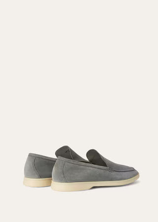 Loro Piana "Summer Walk Loafer Grey"