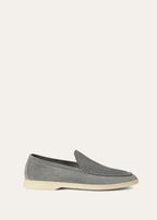 Loro Piana "Summer Walk Loafer Grey"