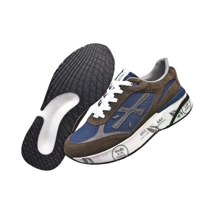 Premiata 483 Brown / Navy