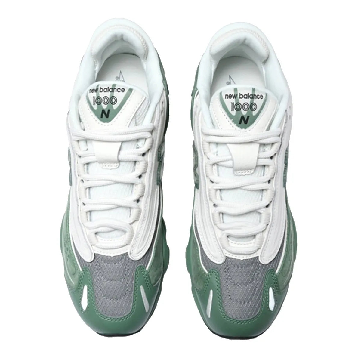 New Balance 1000 Mallard Green Sea Salt, par patika odozgo