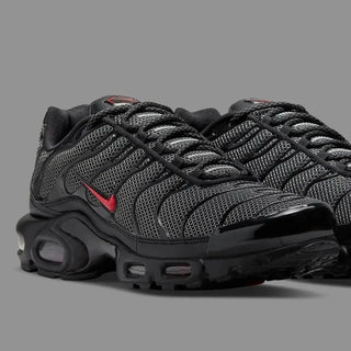 Nike Air Max Plus “Triple Black Red Swoosh”