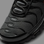 Nike Air Max Plus “Triple Black Red Swoosh”