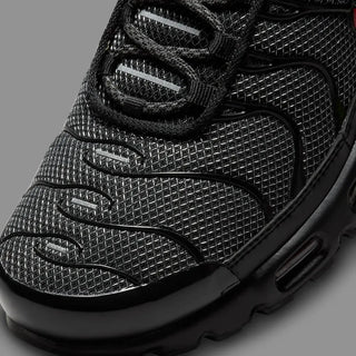 Nike Air Max Plus “Triple Black Red Swoosh”