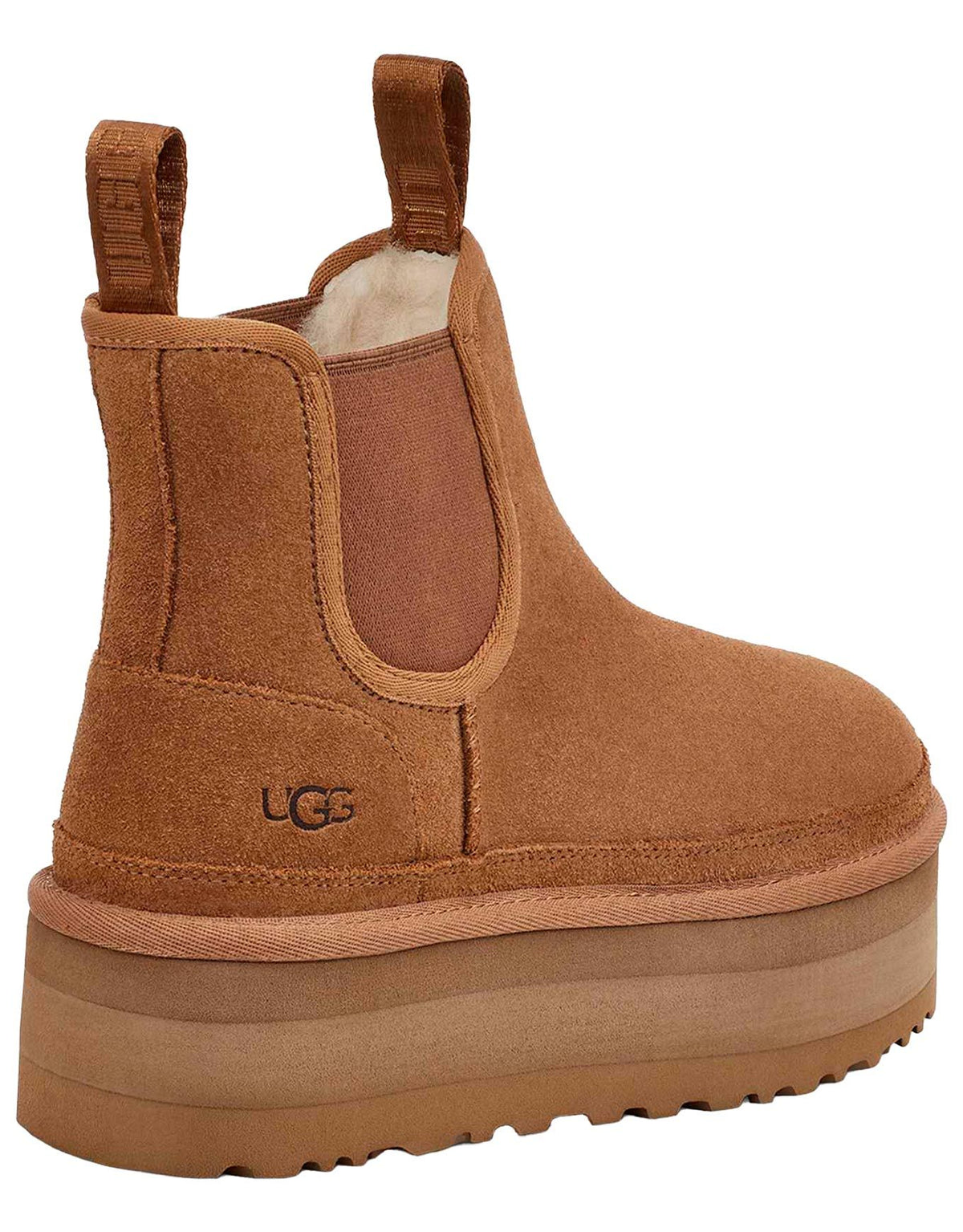 UGG Neumel Platform Chelsea Chestnut