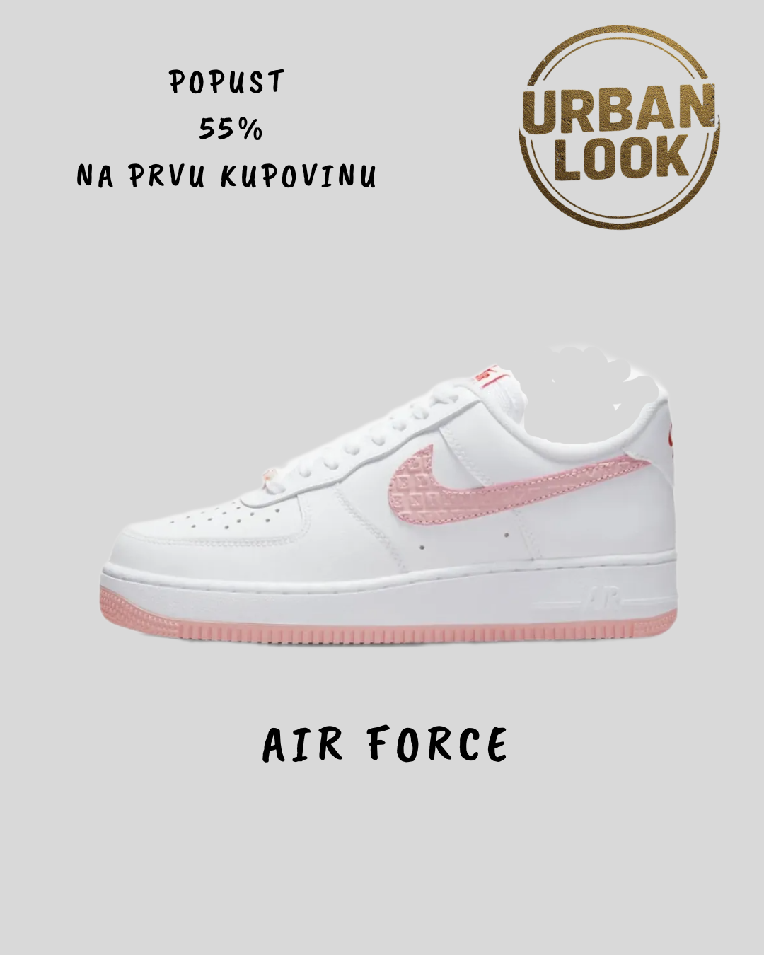Air Force 1 “Pink Croc”