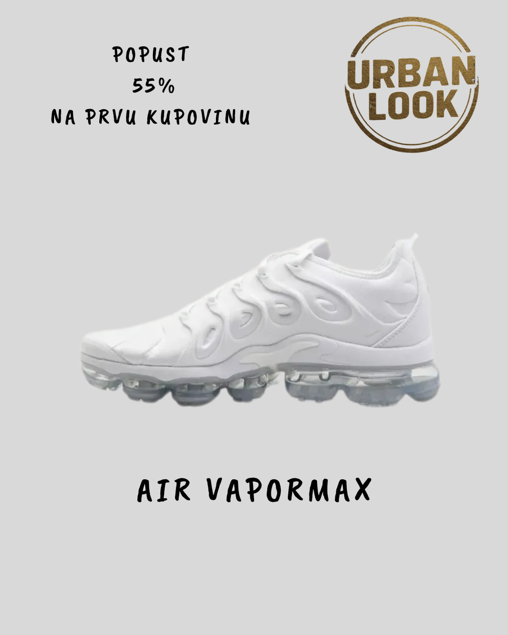 Nike Air VaporMax Plus “Triple White”