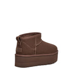 UGG Classic Ultra Mini Platform Burnt Cedar
