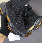 Balmain B-Bold High-Top “Black/Gold”