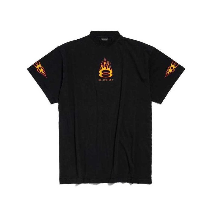 Balenciaga Burning Majica