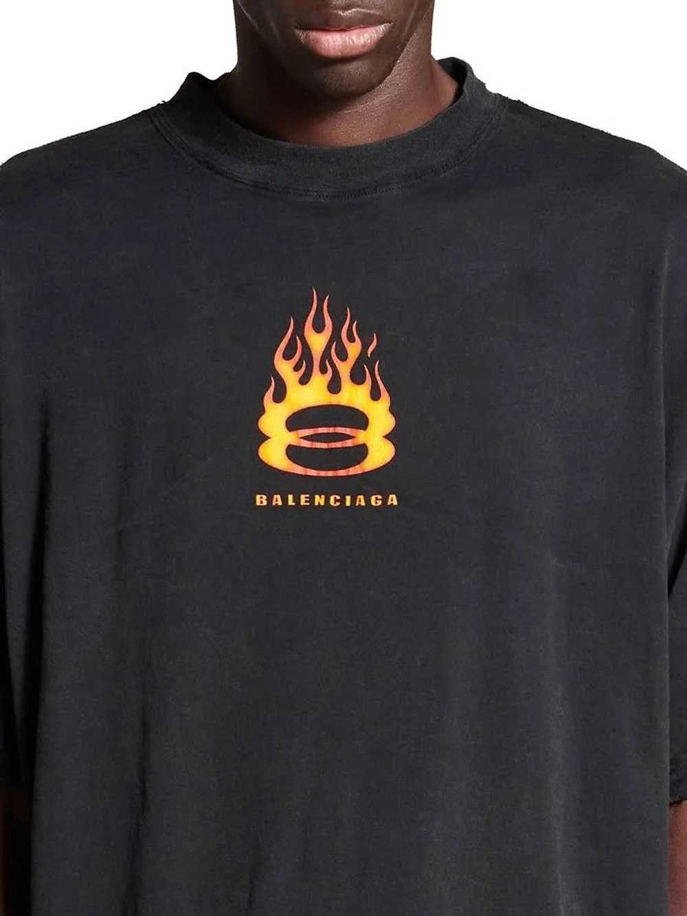 Balenciaga Burning Majica